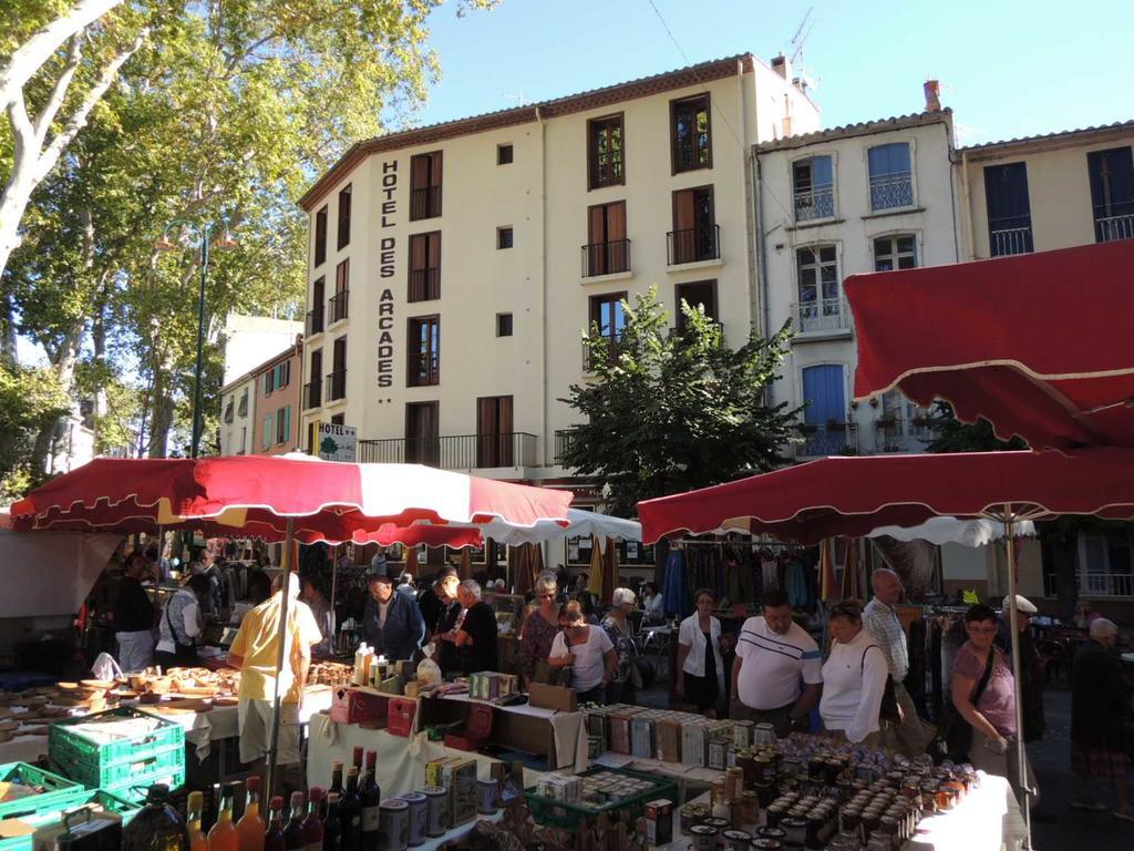 Hotel Des Arcades Céret Екстериор снимка