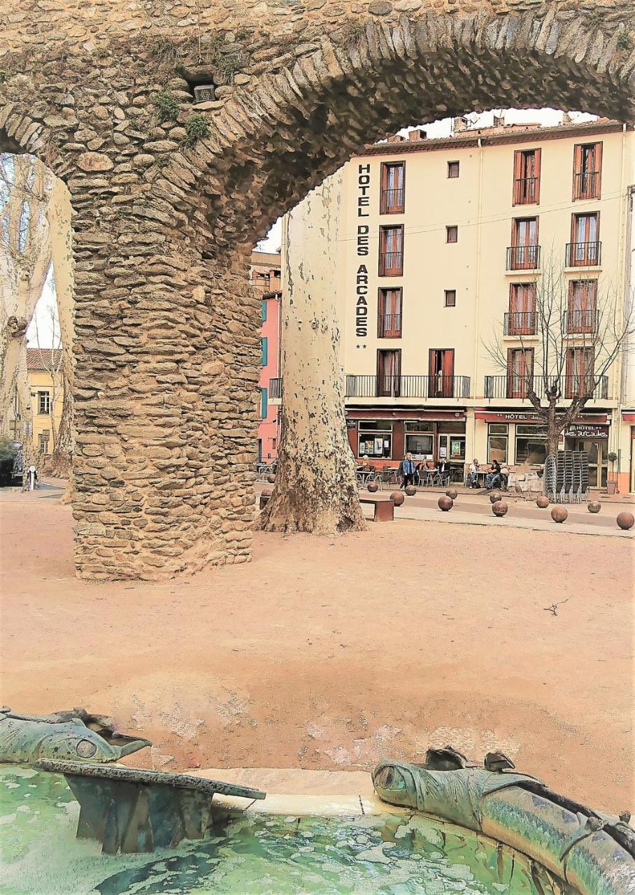 Hotel Des Arcades Céret Екстериор снимка